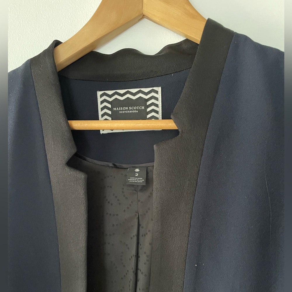 Maison Scotch navy blazer